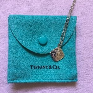 Tiffany & Co 1837 Square Necklace